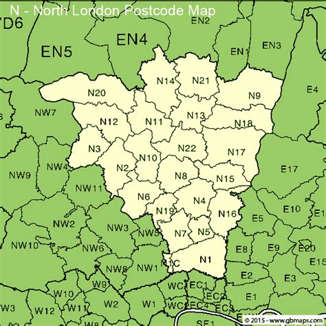 map of london postal codes|N postcode area .